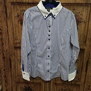 Striped Cotton Blouse (12W)